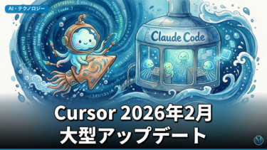 Cursor 2026年2月大型アップデート徹底解説｜Claude Codeと比較検証