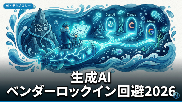 生成AIベンダーロックイン回避2026｜マルチLLM BCP設計