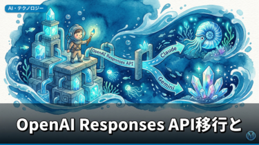 OpenAI Responses API移行とClaude/Gemini切替手順