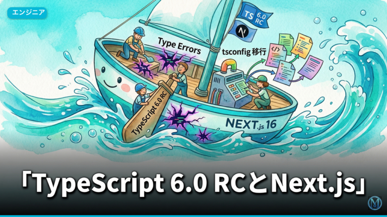 TypeScript 6.0 RCとNext.js16型エラー12例の直し方
