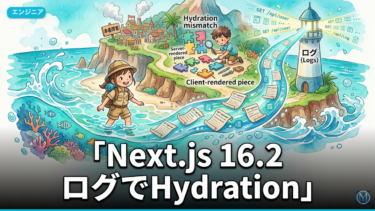 Next.js 16.2ログでHydration mismatchを10分特定
