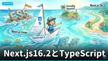 Next.js16.2とTypeScript 6移行でbaseUrl/es5撤去