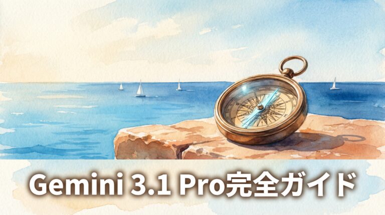 Gemini 3.1 Pro完全ガイド｜3段階推論モードとClaude・GPTとの使い分け